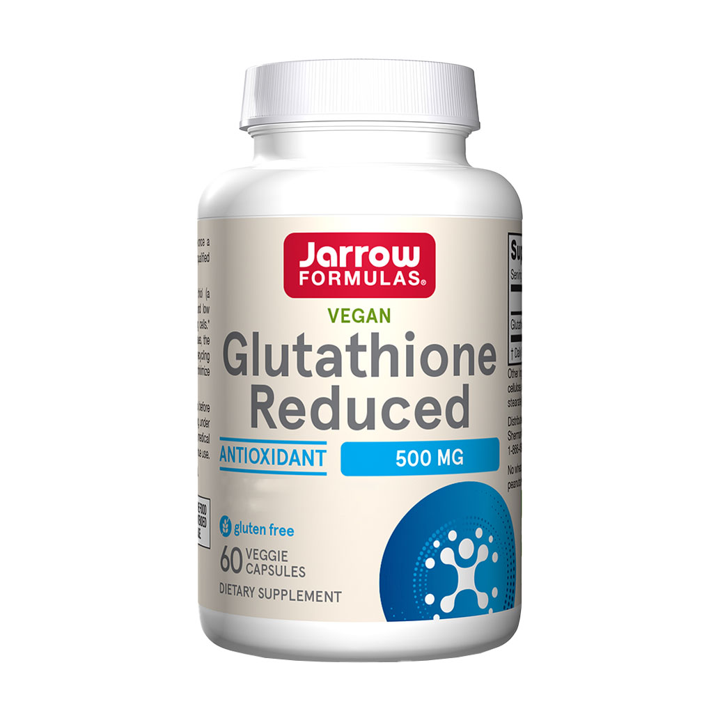 Глутатіон Jarrow Formulas Glutathione Reduced 500 мг, 60 вегетеріанських капсул